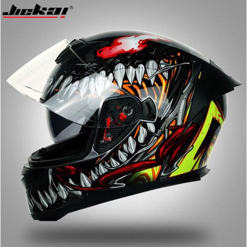 NEW Full Face Motorcycle Helmet Motocross Helmet Double Lens Riding Racing Casco Moto Crash Helmet Motorcycle DOT Approved