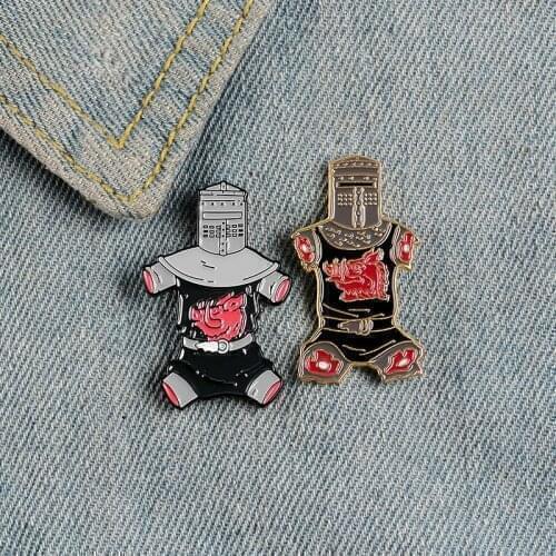 Cartoon Badges Monty Python and The Holy Grail Brooches Classic Film Enamel Pin Bag Clothes Lapel Pin Jewelry Gift Accessories