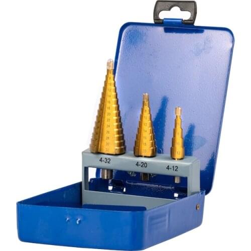 3'lü Stepped Drill Bit Set 461496639