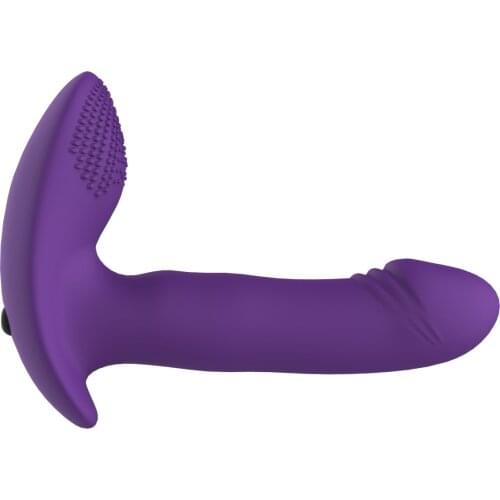 Wearable Invisible Jump Vibrator For Women Clitoris G-spot Stimulator Massage For Men Anal Plug Prostate Masturbator Sex Toys