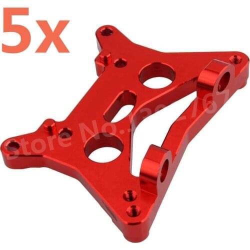 5pcs RC Upgrade Parts FS Racing 539080 Aluminum Alloy Front Shock Tower(Al.) For 1/10 Scale Models RC Car Truck Hobby Buggy CNC