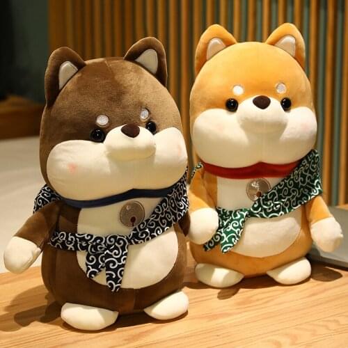 Nice 1PC 25/35/45CM Lovely Plush Runaway Dog With Baggage Nice Stuffed Animals Dolls Baby Children Soft Toys For Kids Boys Gifts