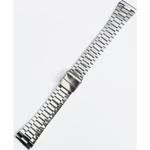 Wholesale 10PCS/Lot 18mm New Stainless Steel Strap Watch Band Watch Strap Silvery Color