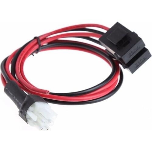SHGO-30A 1M Fuse 6 PIN Short Wave Power Supply Cord Cable For Yaesu FT-857D FT-897D