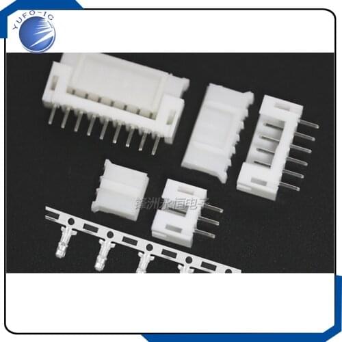 50set 2/3/4/5/6/7/8/9/10/11/12P pin Header 2.0mm male and female+ housing PH2.0 2mm Connectors PH-A straight pins 180 degree