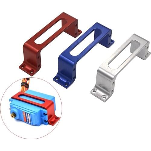 CNC Aluminum Alloy Standard Medium Servo Mounting Bracket Fixed Frame For Fixed Wing UAV Plane RC Model