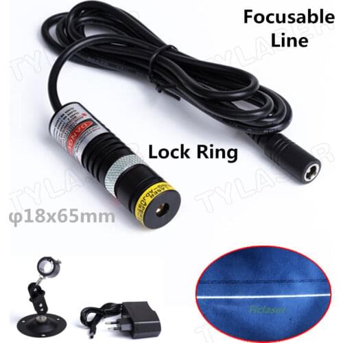 Glass Line D18X65 Focusable 940nm Direct IR Laser 30mW 50mW 100mW 200mW 300mW Laser Module for Cutting Positioning