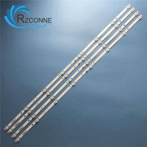 LED Backlight strip 8 lamp For ERISSON 40'' TV 40LES76T2 40FLEA28T2 JS-D-WB395H8-082C (71125)