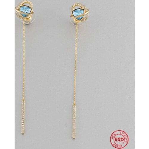 2020 New Fashion Charm Sterling Silver Original 1:1 Copy, Love Heart Shape Gorgeous Charming Earrings Women Luxury Jewelry Gift