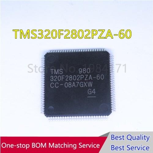 2Pcs TMS320F2802PZA-60 LQFP100 320F2802PZA-60