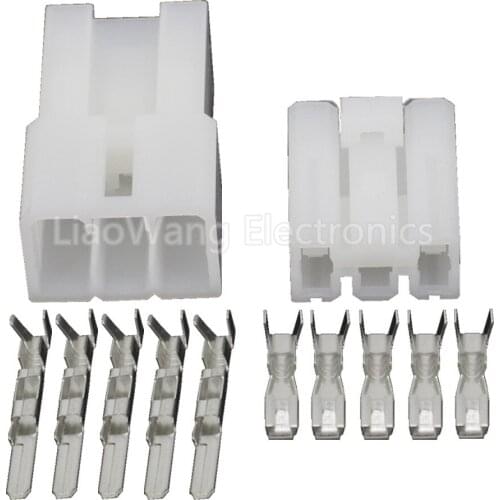 5 Pin PA66 Auto Electrical Wiring Harness Connector MG610189 DJ7051-3-11/21 5P