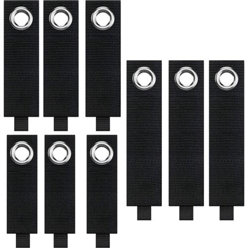 9 Pack Extension Cord Holder Organizer, Heavy-Duty Storage Straps, Hook and Loop for Garage Organization 3 SIZE (M L XL)