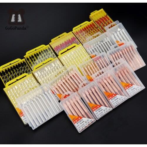 Free Shipping 1 Set Triangle Hex Shank Ceramic Drill Bits for Ceramic Marble Tile Concrete Glass 6 8 10 12 Slotted Phillips