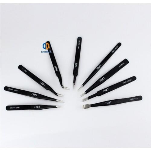 HMT Stainless Steel High Elasticity Super Sharp/Hard Tweezers For Mobile Phone Motherboard Fingerprint Fly Wire Repair Tools
