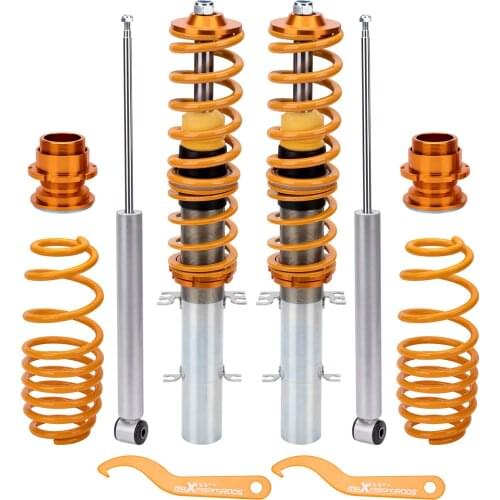 Coil Spring Over Struts for VW Golf MK4 1.8T, 1.9SDi, 1.9TDi, 2.0, 2.3, 2.8 Shock Absorber Non Adjustable Damper