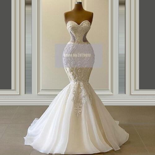 Lowime Long Wedding Dresses