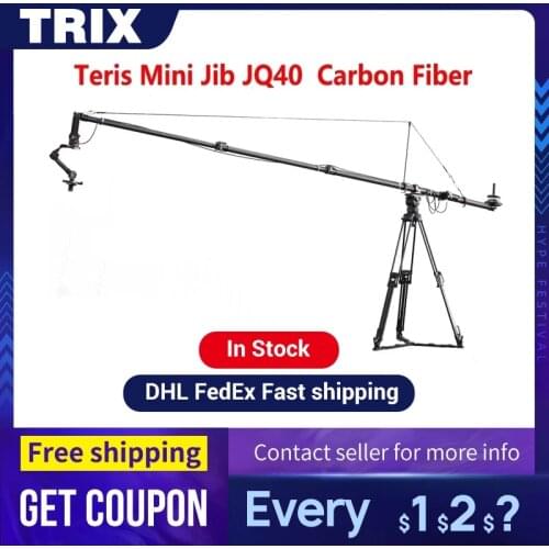 TRIX Teris Mini Jib JQ404 meters Carbon Fiber Lightweight Mini Crane Jib For Video Camera Shooting