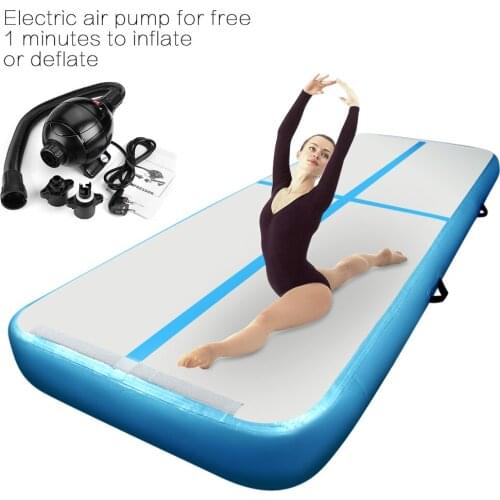 Airtrack 3/4/5m Inflatable Trampoline Air Track Yoga Mat Gymnastics Mattress Tumbling Floor Mat Gym Practice Home use