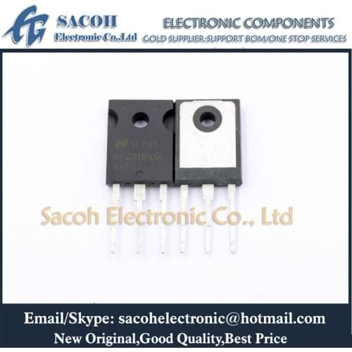 New Original 10PCS/Lot RFG70P06 RFG70N06 or RFG60P06E RFG60P06 or RFG60P05E RFG60N06 RFG60N10 TO-247 70A 60V P-ch MOSFET