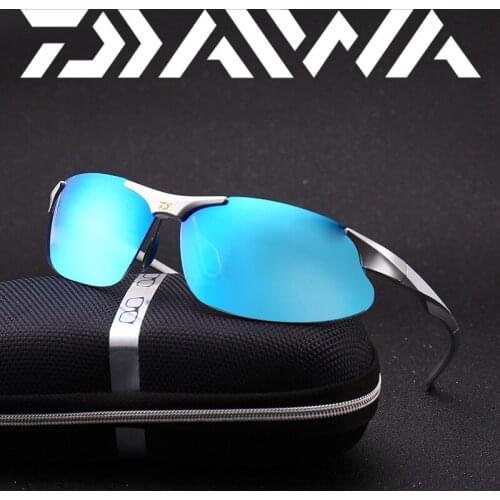 Daiwa Fishing Polarized Sunglasses Outdoor Sports Windproof Sand Goggle Sun Glasses UV Protection