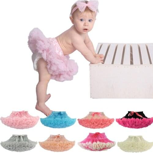 Baby Toddler girls pettiskirt fluffy ball gown tutu skirt Baby Skirt Baby Photograph Skirt Tutu Hundred Days baby skirt