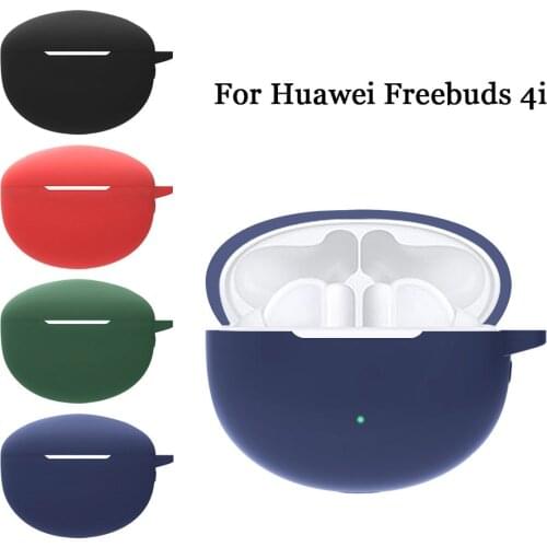 Wireless Bluetooth Earphone Case For Huawei FreeBuds 4i Silicone Charging Headphones Cases For Freebuds4i Protective Cover