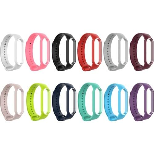 For Xiaomi MI Band 5 Strap Replacement Bracelet Silicone Wristband Watch Band