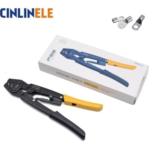 0.5-6.0mm 20-10AWG High Quality Precision Wire Connector Crimp Pliers RNB SC Terminal Tool VSR-6DL HS-6