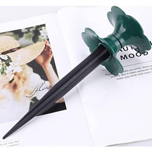 Lightweight 2Pcs Practical Long Lasting Garden Pipe Guide Spike Stable Pipe Guide Stake Wear-resistant for Yard