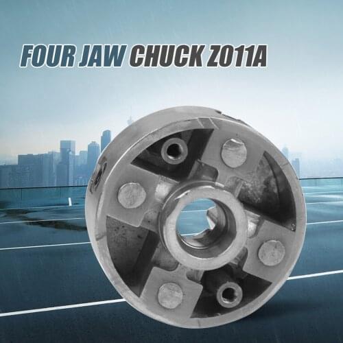 Collet 4-Jaw Lathe Chuck Clamp Turning Lathe Tool Z011A Woodworking w/Hex Wrench for Caring Personal Cars Accessories