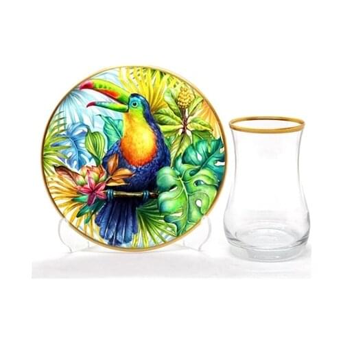 Drop Tea Set 12 pieces Toucan