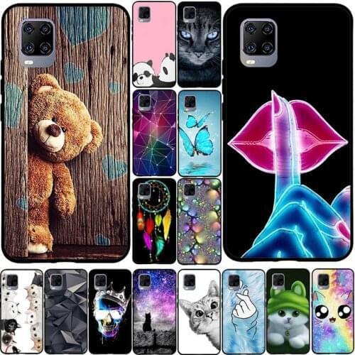 Phone For ZTE Axon 11 SE 5G Case Silicone Soft Case Back Cover For ZTE Axon 11 5G 11SE Cover Case TPU Cute Cat Butterfly Bumper