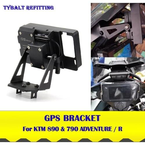 For KTM 390ADV 790ADV 390 890 adventure ADV R Accessories Phone Holder Windshied Mount Navigation Bracket GPS Smartphone Holder