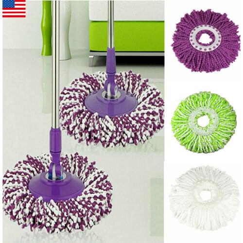 HOME Replacement Easy Cleaning Mopping Head Wring Spin Refill Mop