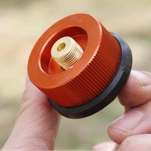 HobbyLane Outdoor Camping Hiking Stove Burner Adaptor Connector Split Furnace Head Auto-off Gas Cartridge Tank Cylinder Adapter