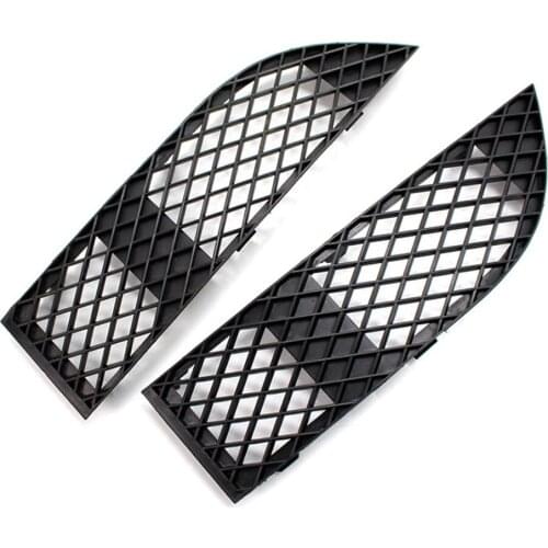 JanDeNing 2PCS Front bumper Left& Right Side Lower Grille Trim For 2006-2008 BMW 750LI E66