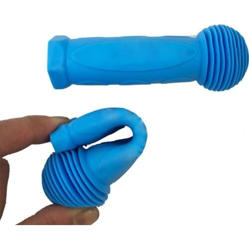 Colorful Scooter Handlebar Grips Anti Slip Rubber Handlebar Grip for Children Kids Bike Bicycle Skateboard Scooter Accessories