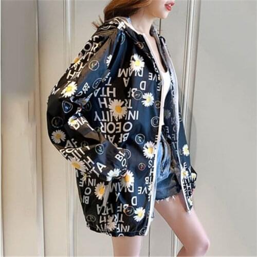 Fashion Loose Jacket Womens Spring Autumn Trench Coats 2020 new Korean Hooded Coats top Jackets m618