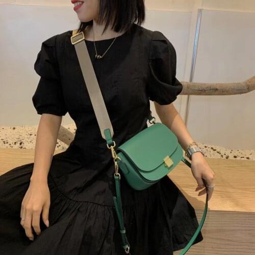 Fashion Genuine Leather Women Saddile Bag Single Shoulder Bags for Women Crossbody Messenger Bags for Women Bolsa De Mensajero