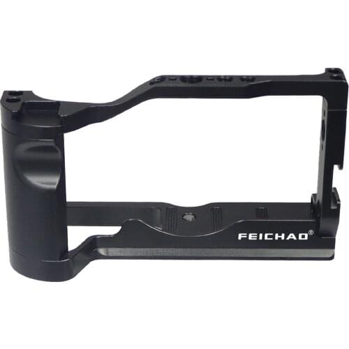 FEICHAO Aluminum M6 Mark2 Camera Cage Form-fitting Rig w Cold Shoe Mount for ARRI Handle for Canon EOS M6 Mark II Stabilizer