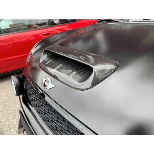Carbon Fiber Direct Hood Scoop Bonnet Intake Vent Intake Ducts Cover VTX Fit For BMW Mini Cooper S R56 2007-2014 08 09 10 11 12