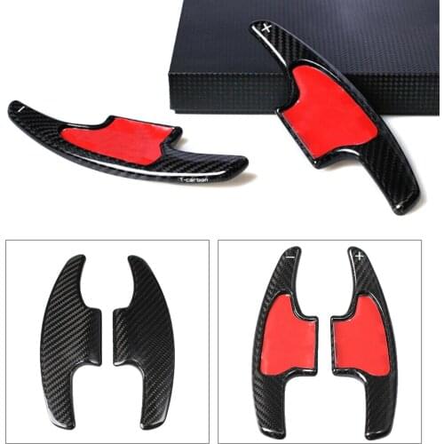 Car Steering Wheel Shift Paddle For 2018 Honda Fit Left & Right Shifter Extension Real Carbon Fiber