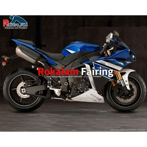 High Quality Fairing For Yamaha R1 YZF1000 2012 2013 2014 Blue White Black Motorcycle Body Shells (Injection Molding)