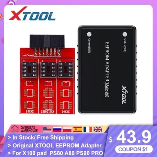 XTOOL NEW EEPROM Adapter For x100 pro x100 pad x100 pad2 pro x300 plus PS80 A80 PS90 PRO Auto car tool Free shipping