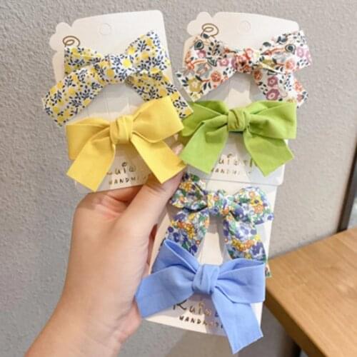 Oversized Bow Hair Accessories Fashion Ribbon Hair Clips Big Bow Hair Clips Women Girls Satin Ladies Hair Clips Cute