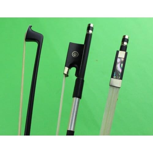 1 pc New black Carbon fiber Violin Bow 4/4 size very nice, Violin Parts