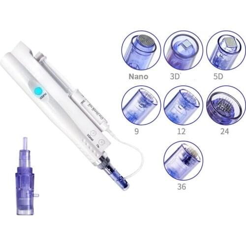 10/50PCS Microneeding 9 /12/ 36 pin/ Nano 3D 5D Cartridge Tattoo Needles for Nano Crystal Nano Electric Water Light Gun