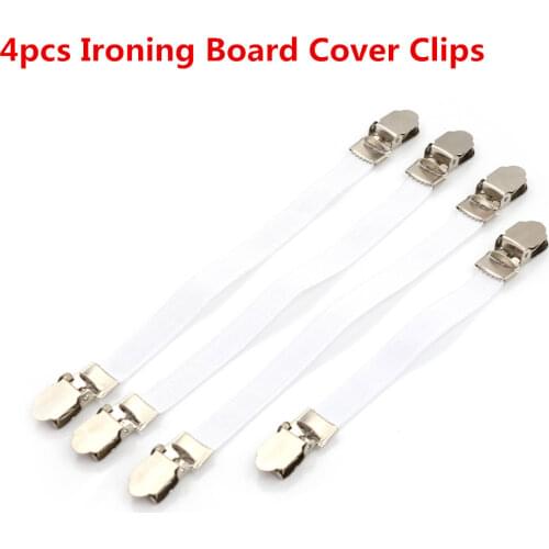 4X Ironing Board Cover Sofa Clip Fasteners Brace Bed Sheet Grips Buckle