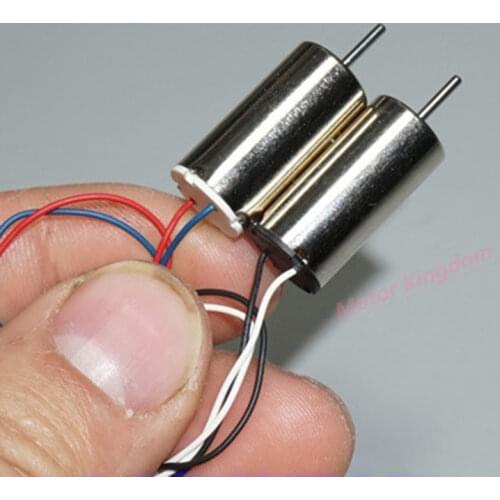 2pcs/lot 1020 RC Drone Engine 10mm*20mm Micro Coreless Motor 7.4V 35200RPM High Speed RC Drone Engine