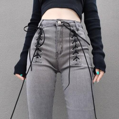 HOLYGAGA Women's Skinny Jeans